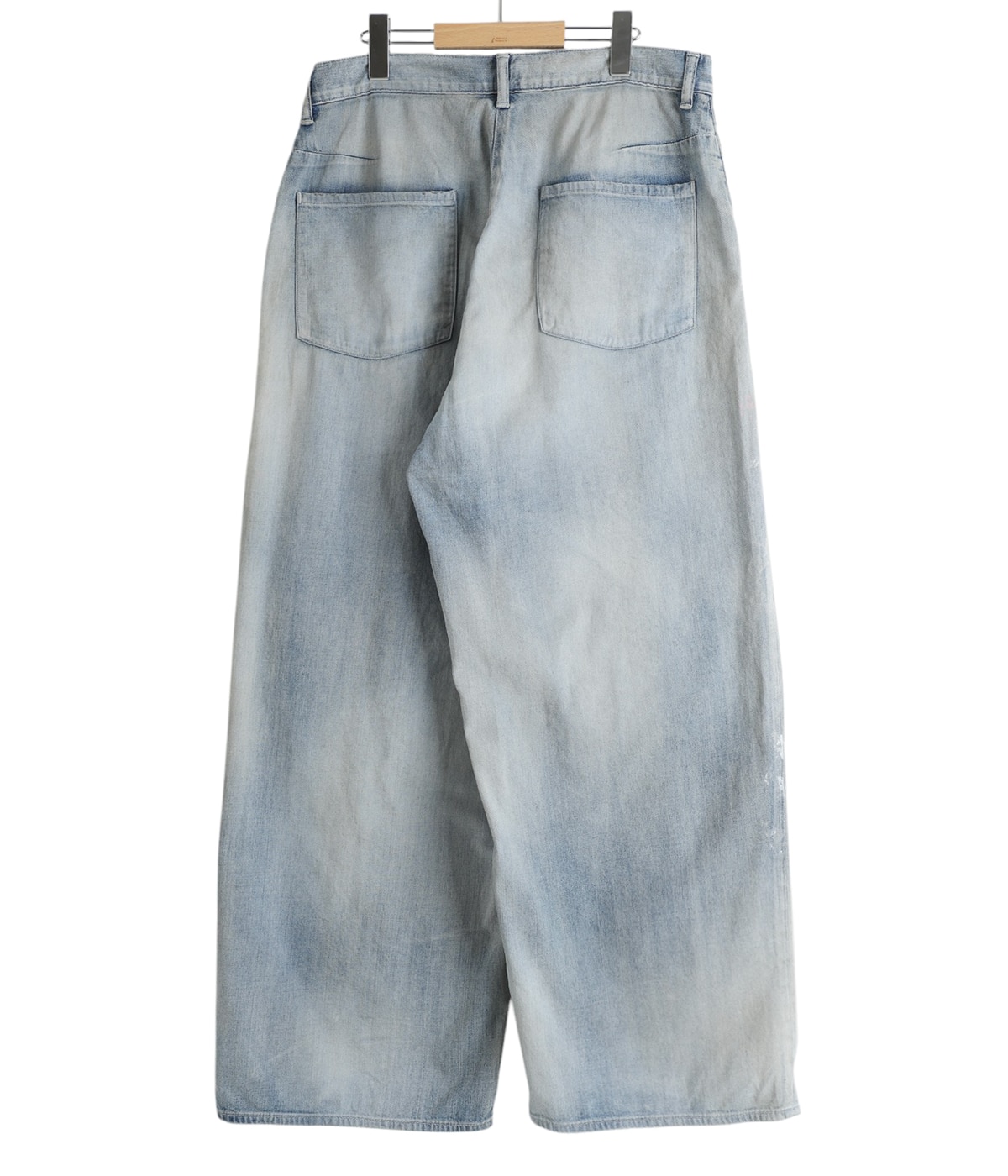 LIGHT OZ WIDE STRAIGHT DENIM PANTS | ANCELLM(アンセルム