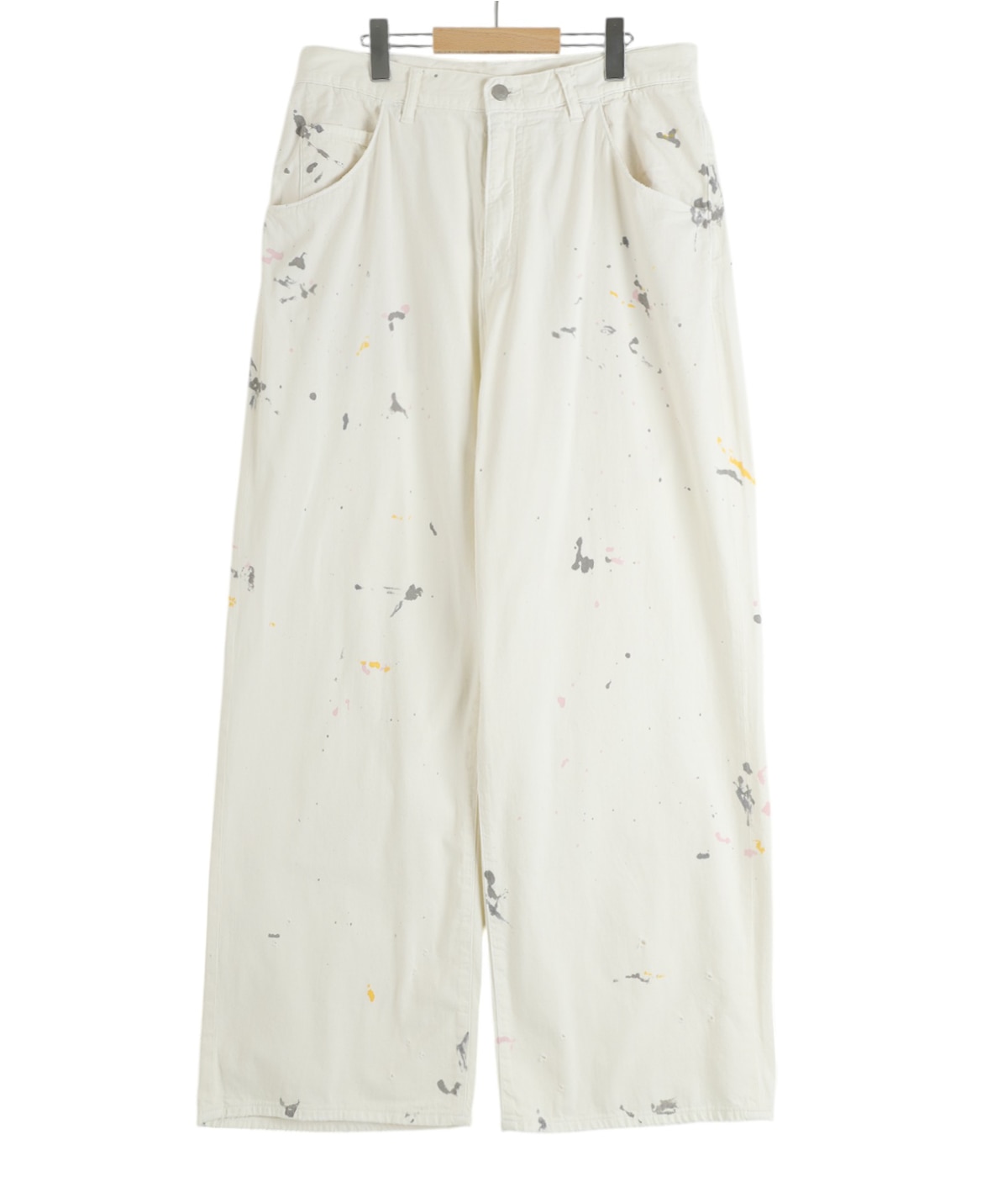 ancellm LIGHT OZ WIDE STRAIGHT DENIM デニム ANCELLM - LIGHT OZ WIDE STRAIGHT DENIM PANTS | INDIGO