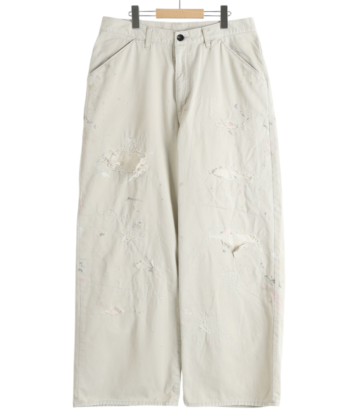 【新品未使用】REMAKE WIDE CHINO TROUSERS ANCELLM - REMAKE WIDE CHINO TROUSERS | COELACANTH アンセルム