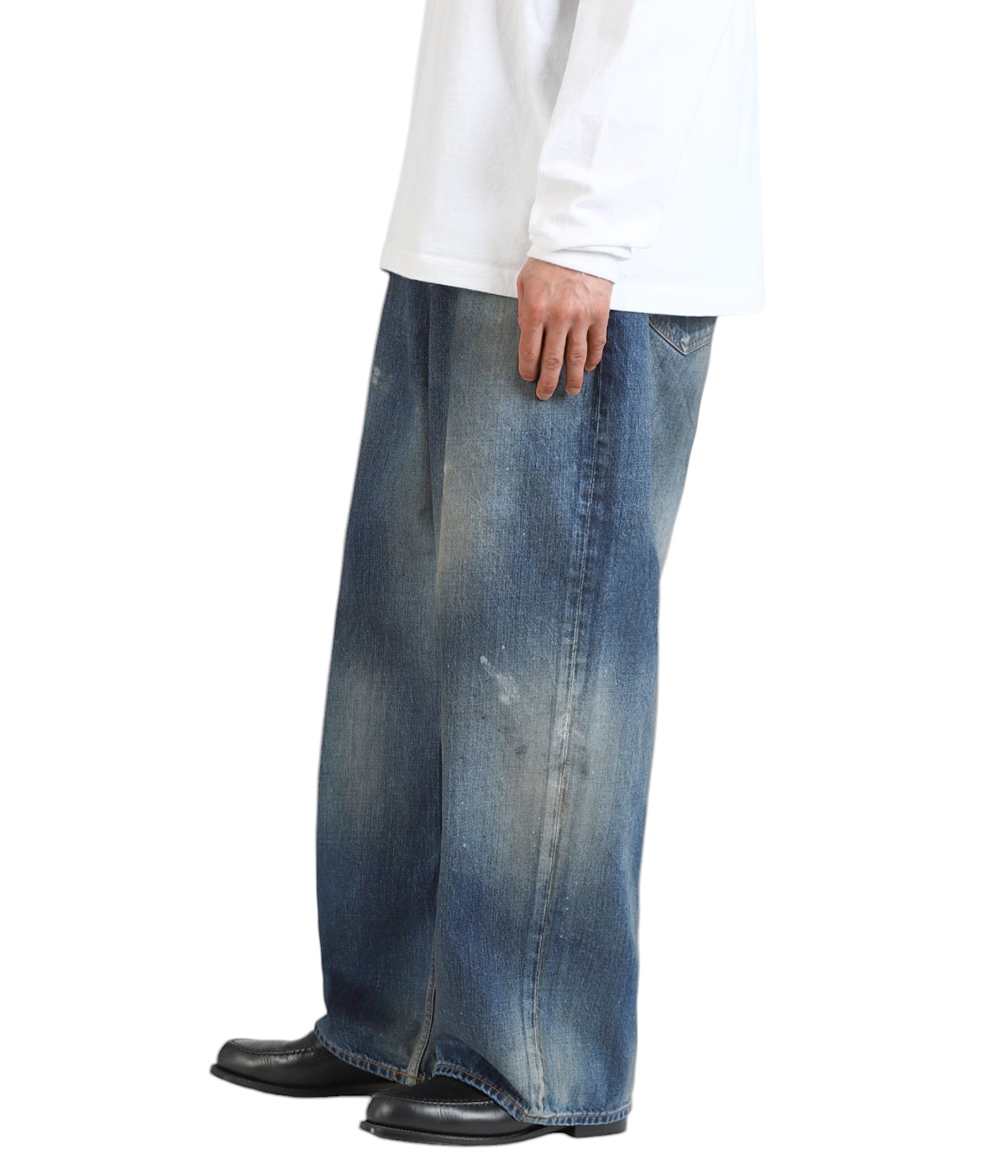 AGING WIDE 5P DENIM PANTS | ANCELLM(アンセルム) / パンツ