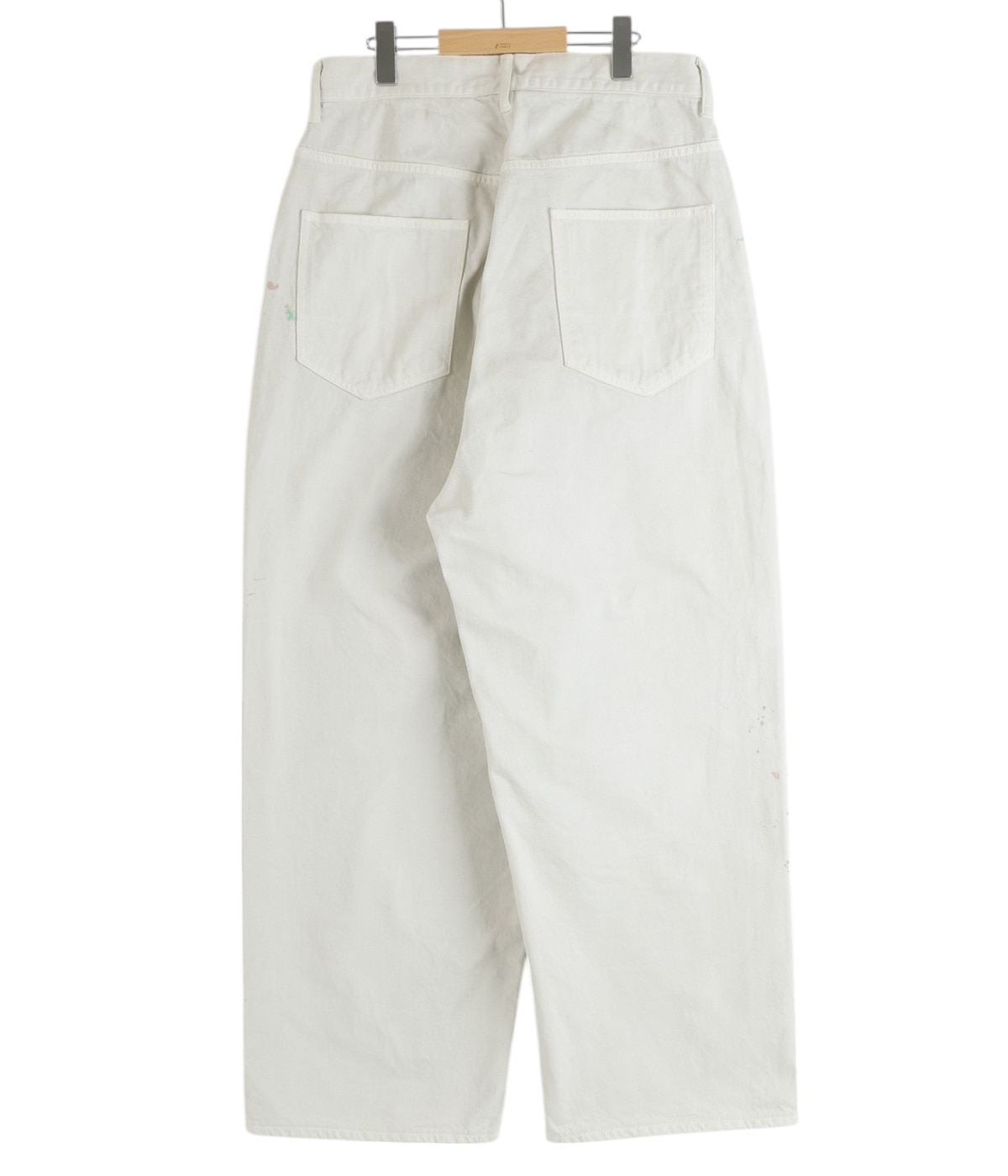 25SS AGING WIDE 5P DENIM PANTS WHITEサイズ1 ANCELLM AGING WIDE 5P DENIM PANTS WHITE 通販ページ octavia