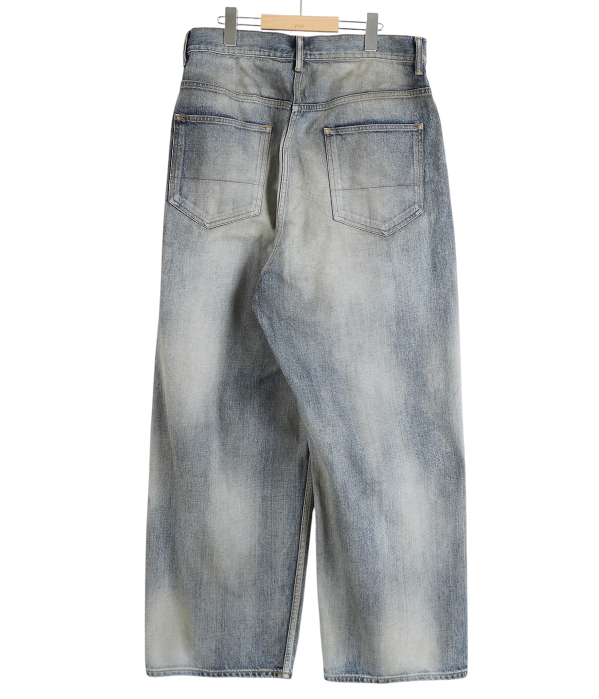 ANCELLM DAMAGE WIDE 5P DENIM PANTS アンセルム ANCELLM (アンセルム) 