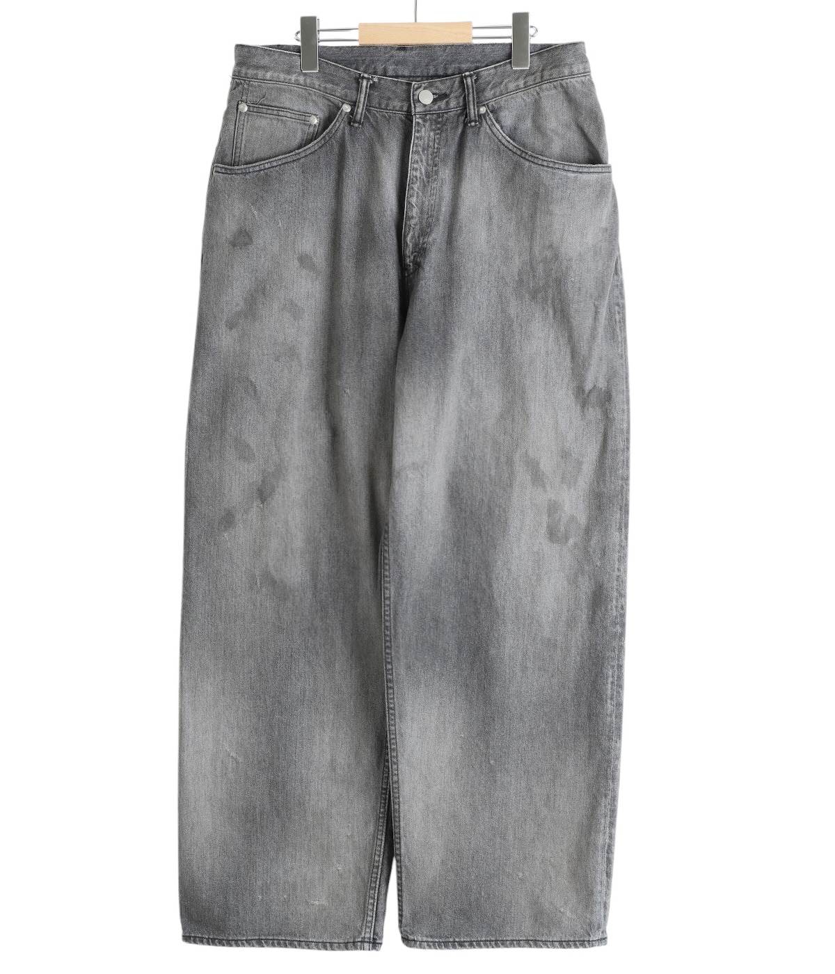 ANCELLM　AGING STRAIGHT 5P DENIM PANTS 2025SS】 ANCELLM (アンセルム) 