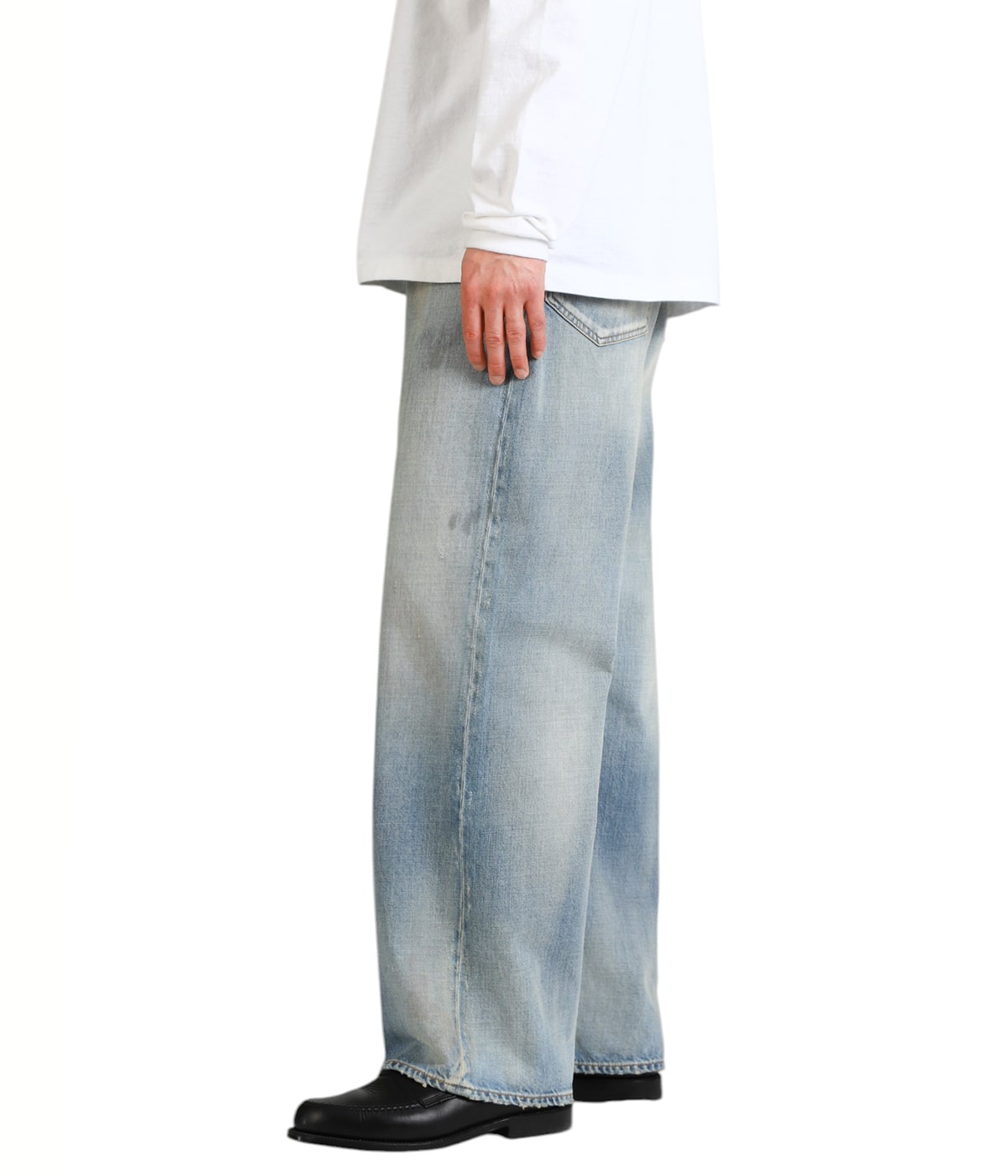 パンツ ancellm 25SS aging straight 5p denim 1 ancellm25ssagstptit12.jpg