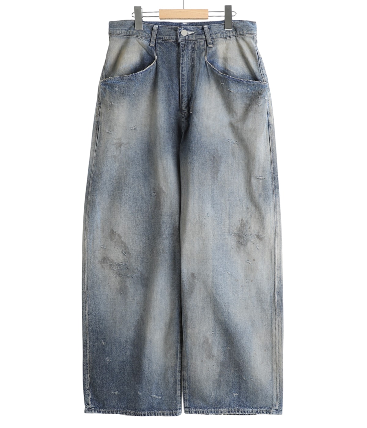 DENIM WIDE SLACKS