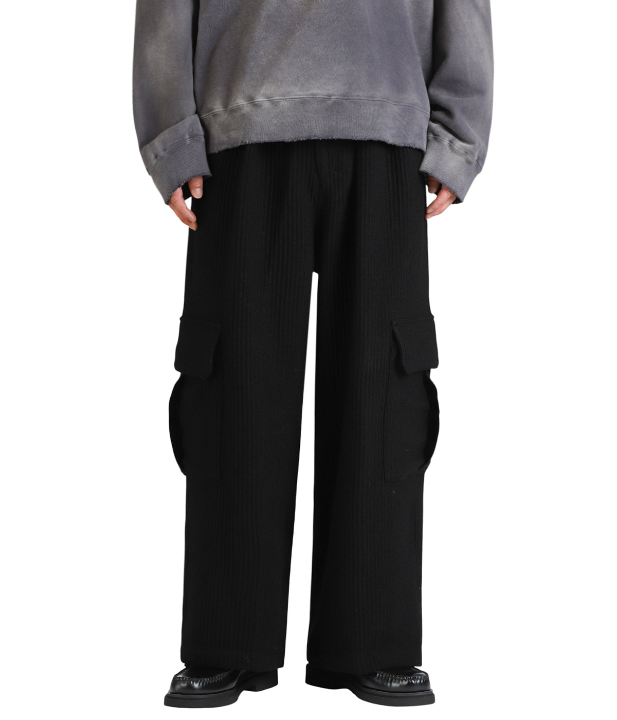 WOOL CORDUROY CARGO SLACKS | ANCELLM(アンセルム) / パンツ カーゴ