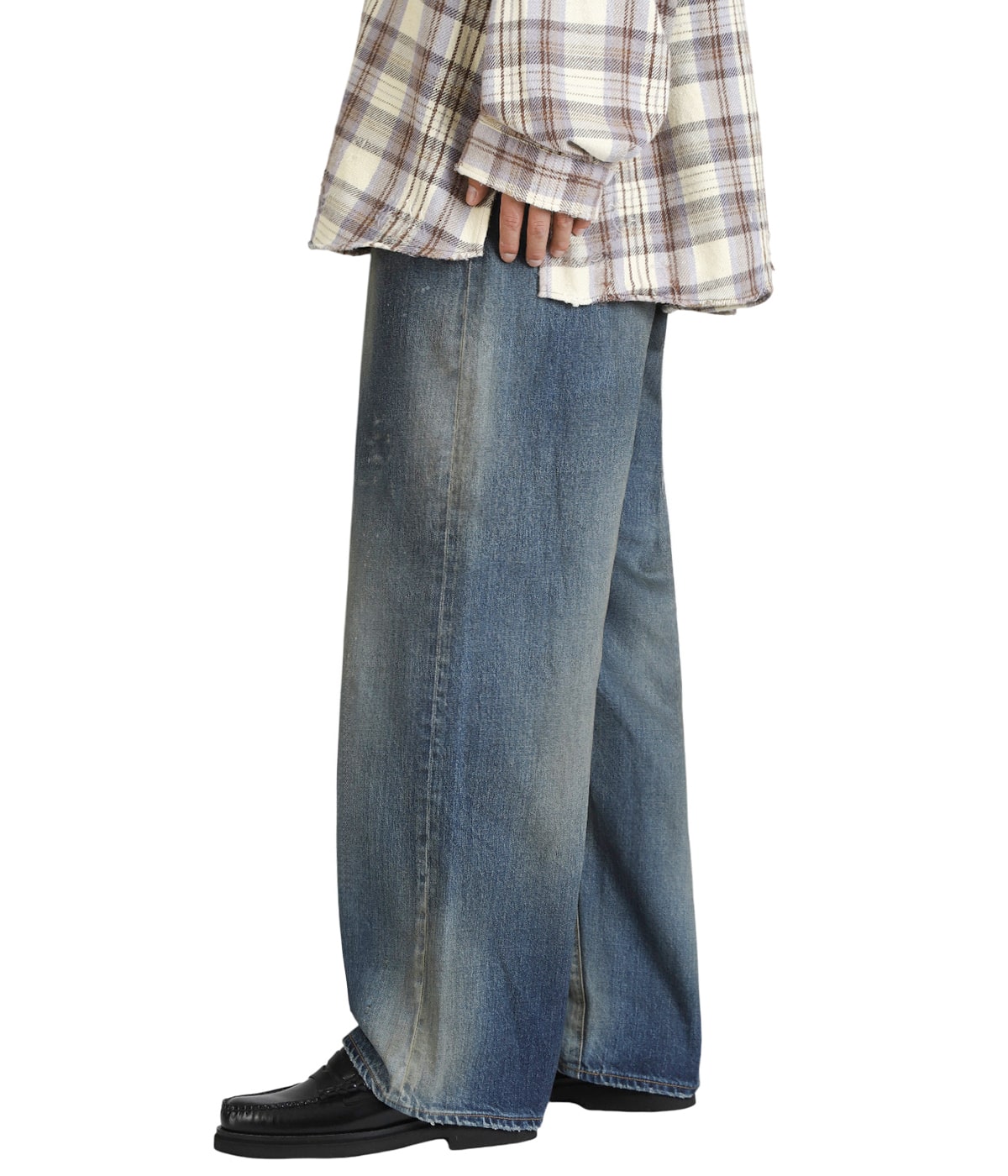 02 AGING01 | ANCELLM(アンセルム) / パンツ デニムパンツ (メンズ)の