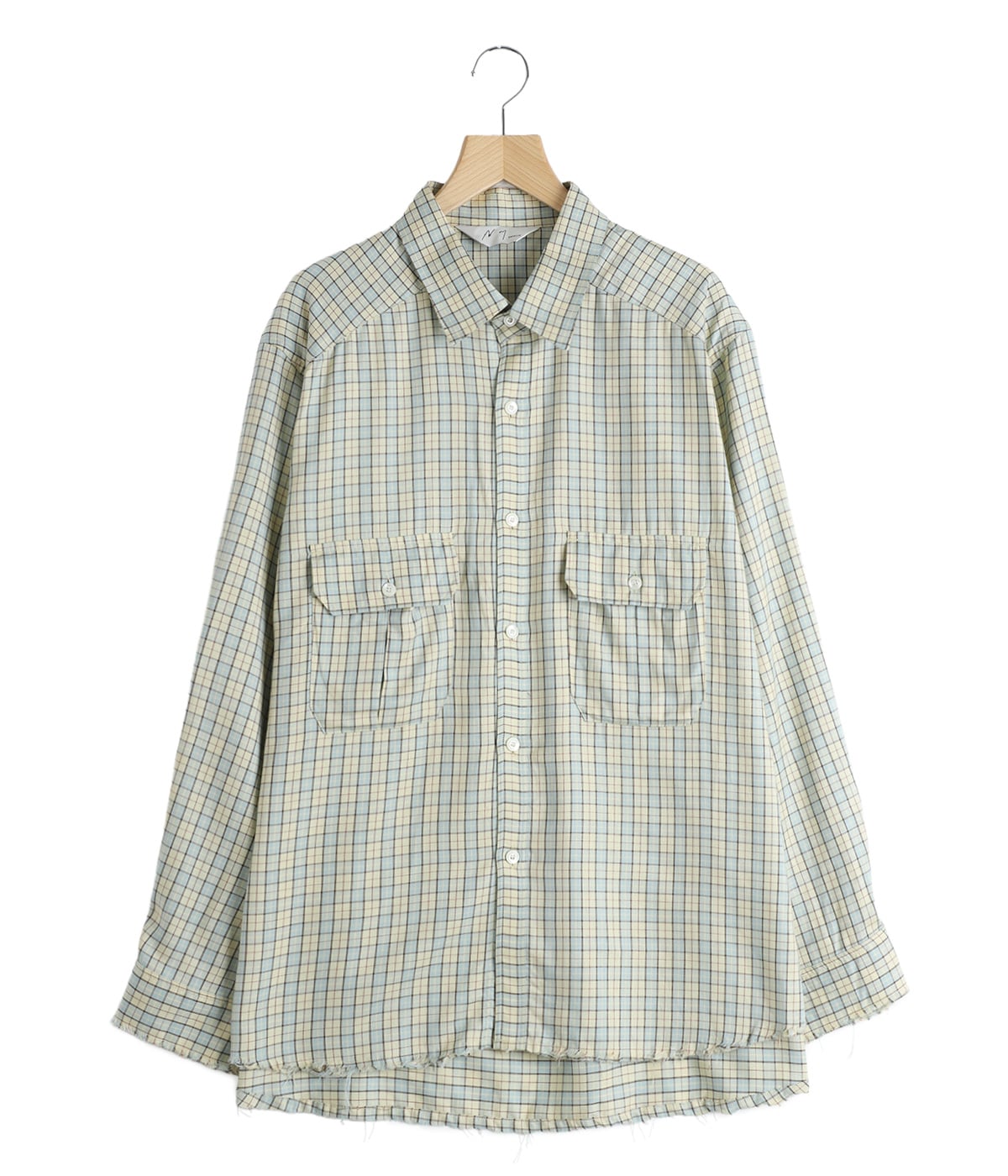 NEL CHECK OVER WORK SHIRT | ANCELLM(アンセルム) / トップス 長袖