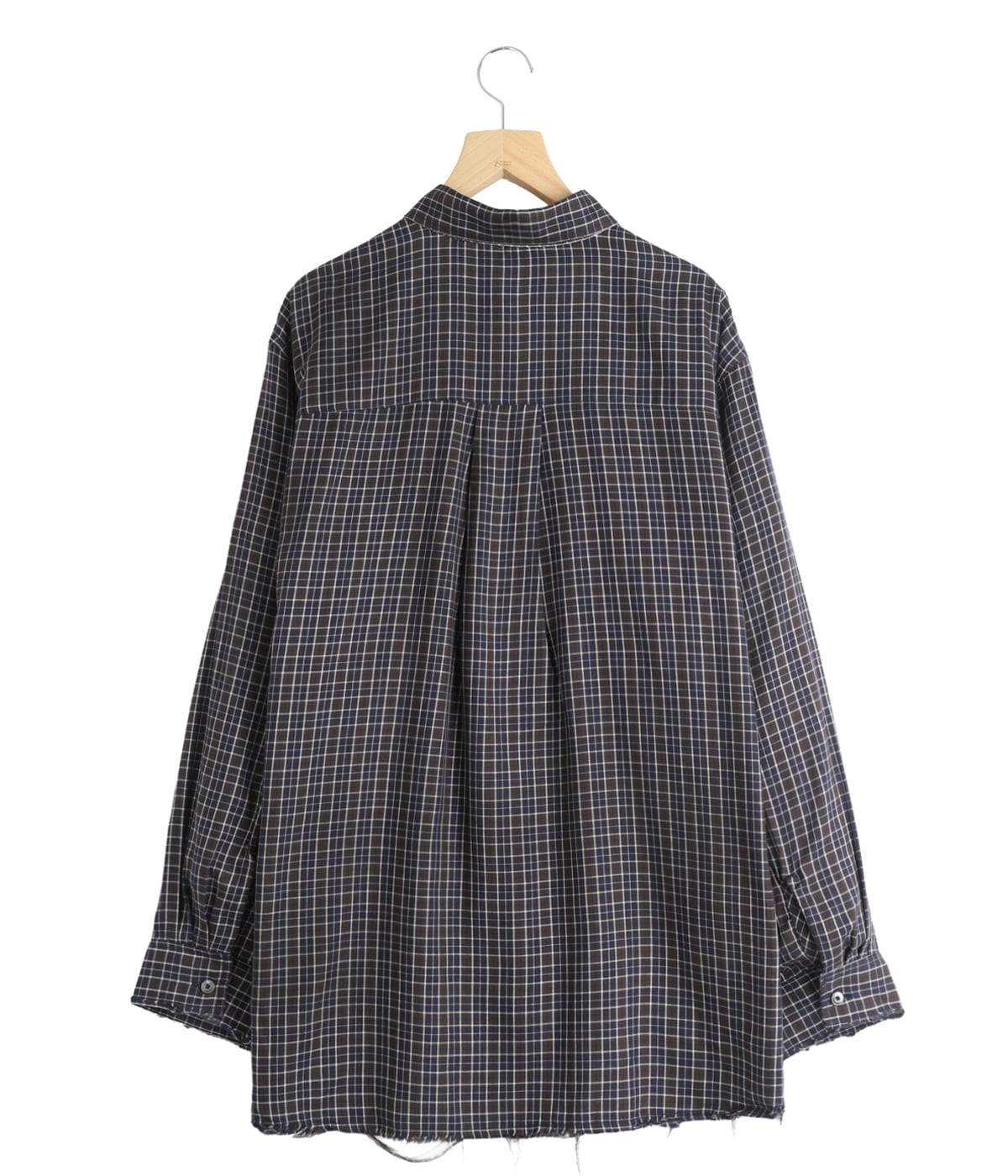 NEL CHECK OVER WORK SHIRT | ANCELLM(アンセルム) / トップス 長袖