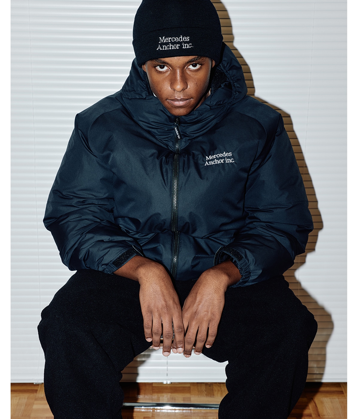 MERINO WOOL LOGO BEANIE | ANCHOR INC.(アンカーインク) / 帽子