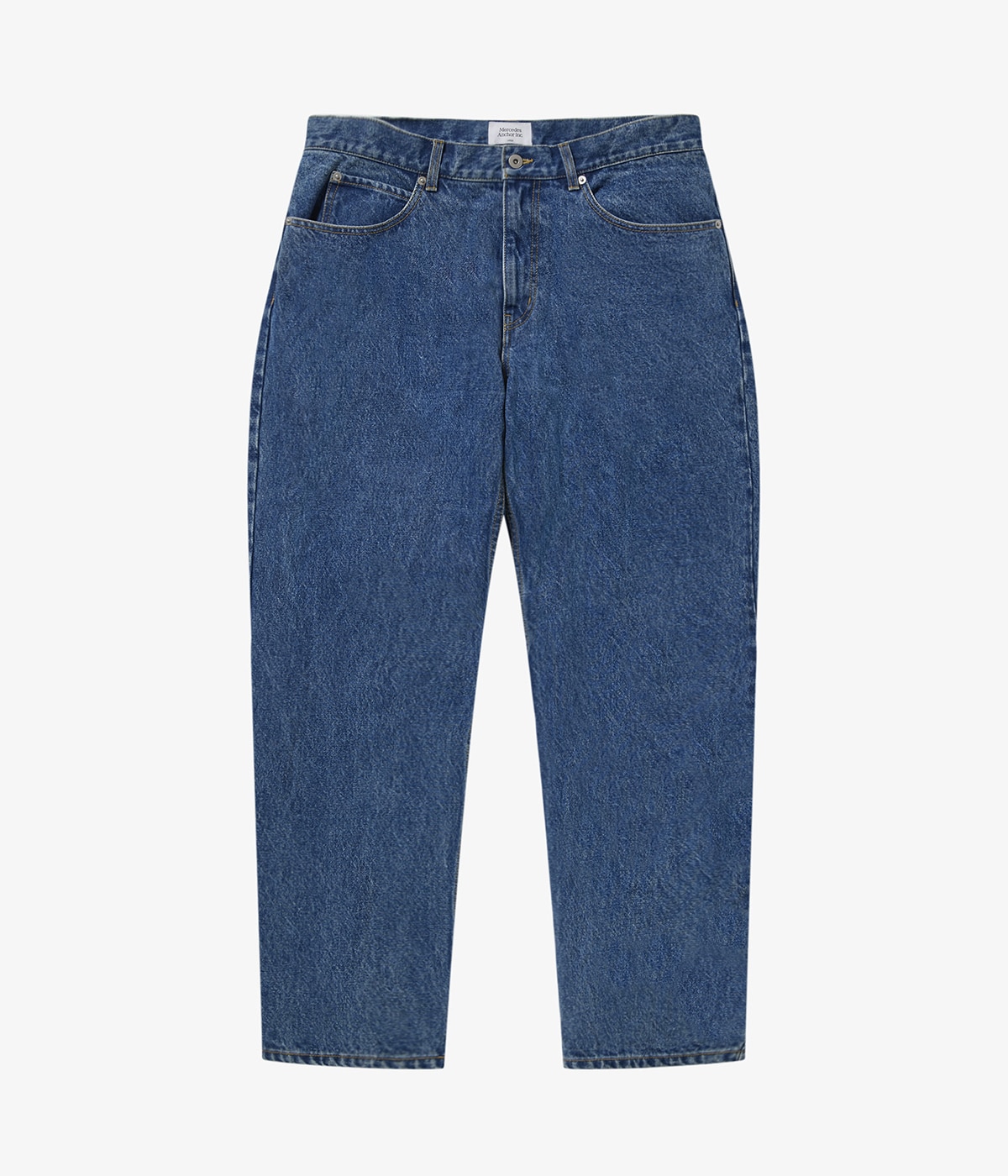 BOLD LOGO WASHED BAGGY JEANS | ANCHOR INC.(アンカーインク