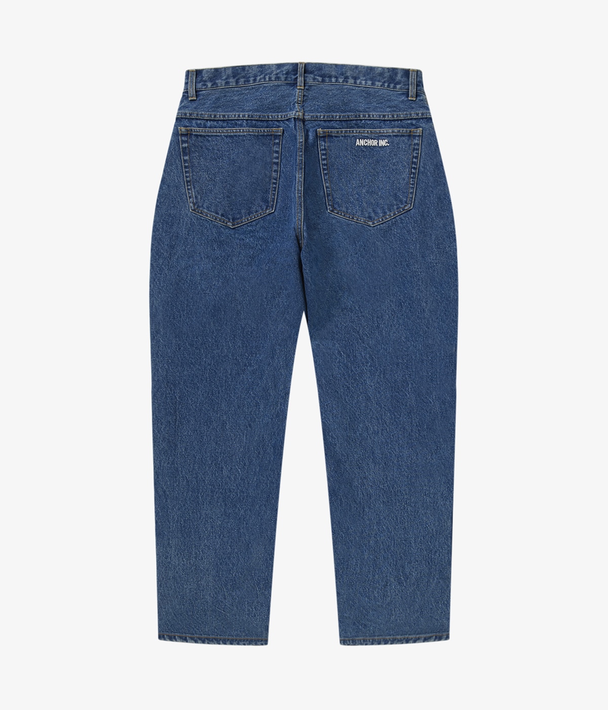 BOLD LOGO WASHED BAGGY JEANS | ANCHOR INC.(アンカーインク