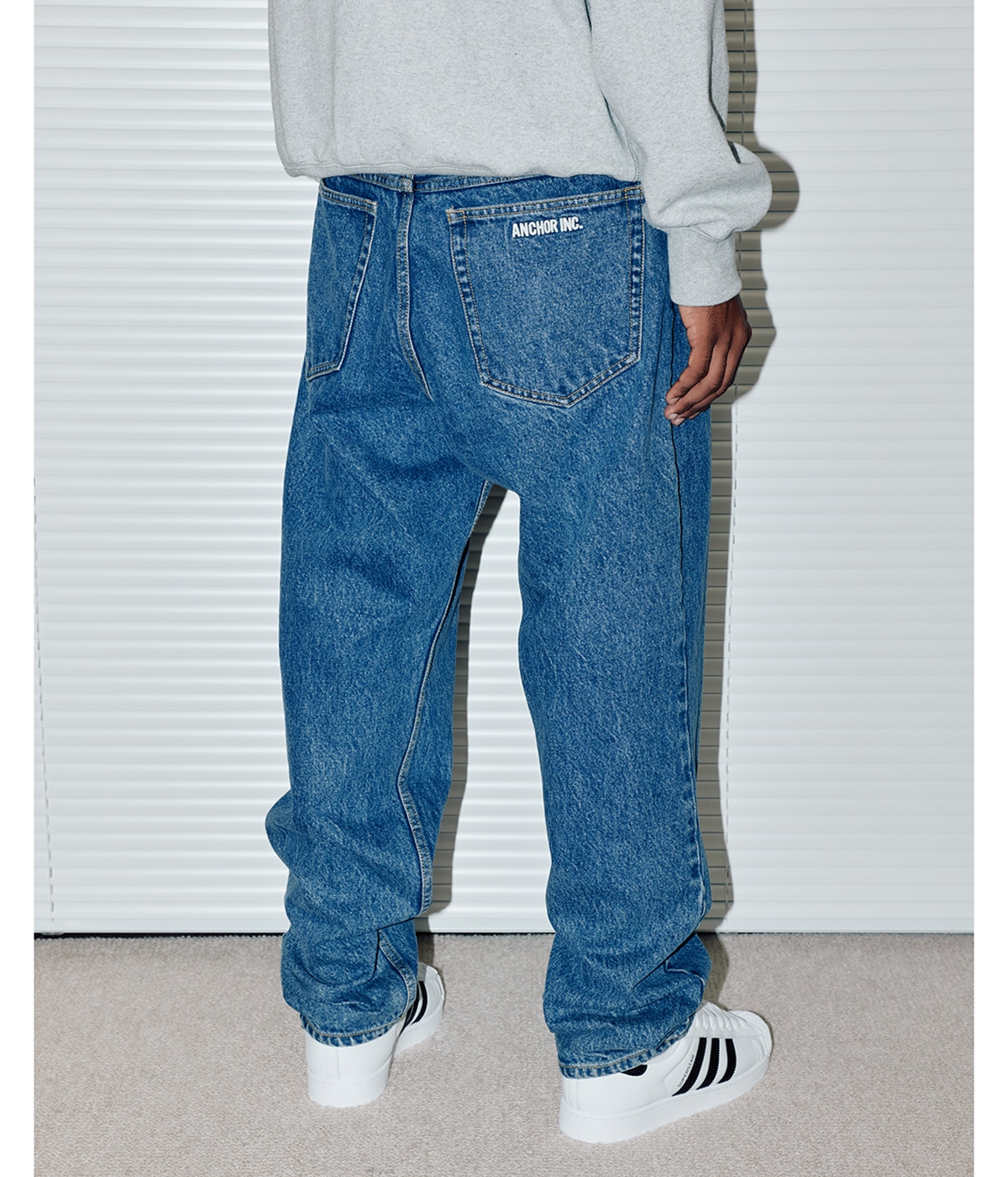 POLO JEANS CO. / デニムパンツ/33/デニム/インディゴ/BAGGY FIT/デッドストック BOLD LOGO WASHED BAGGY JEANS | ANCHOR INC.(アンカーインク