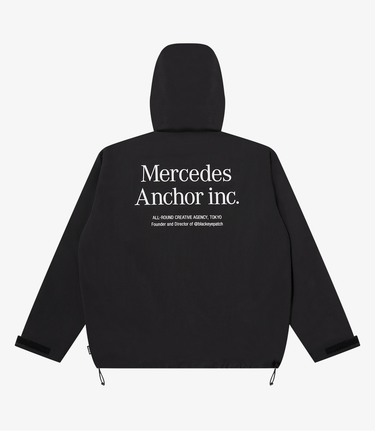 HOODED NYLON TRACK JACKET | ANCHOR INC.(アンカーインク