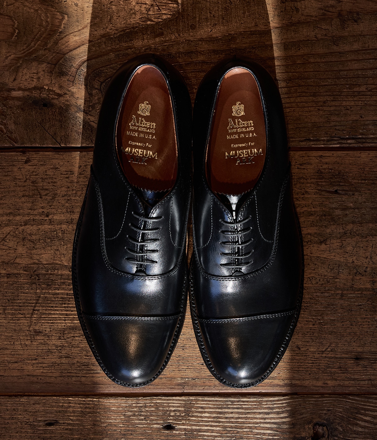 別注 STRAIGHT TIP BAL. (カーフ・バリーラスト・シングルレザーソール