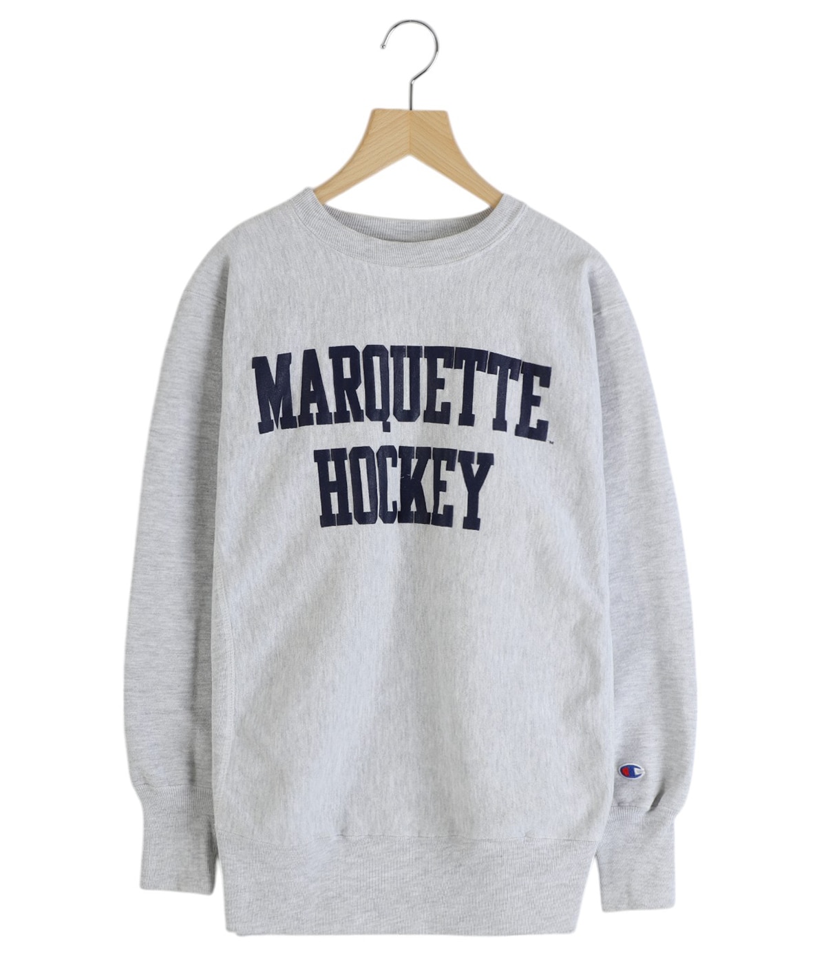 90s Champion REVERSE WEAVE スウェット ホワイト ① USA製 90s Champion Reverse Weave Sweatshirt 白 M 刺繍タグ