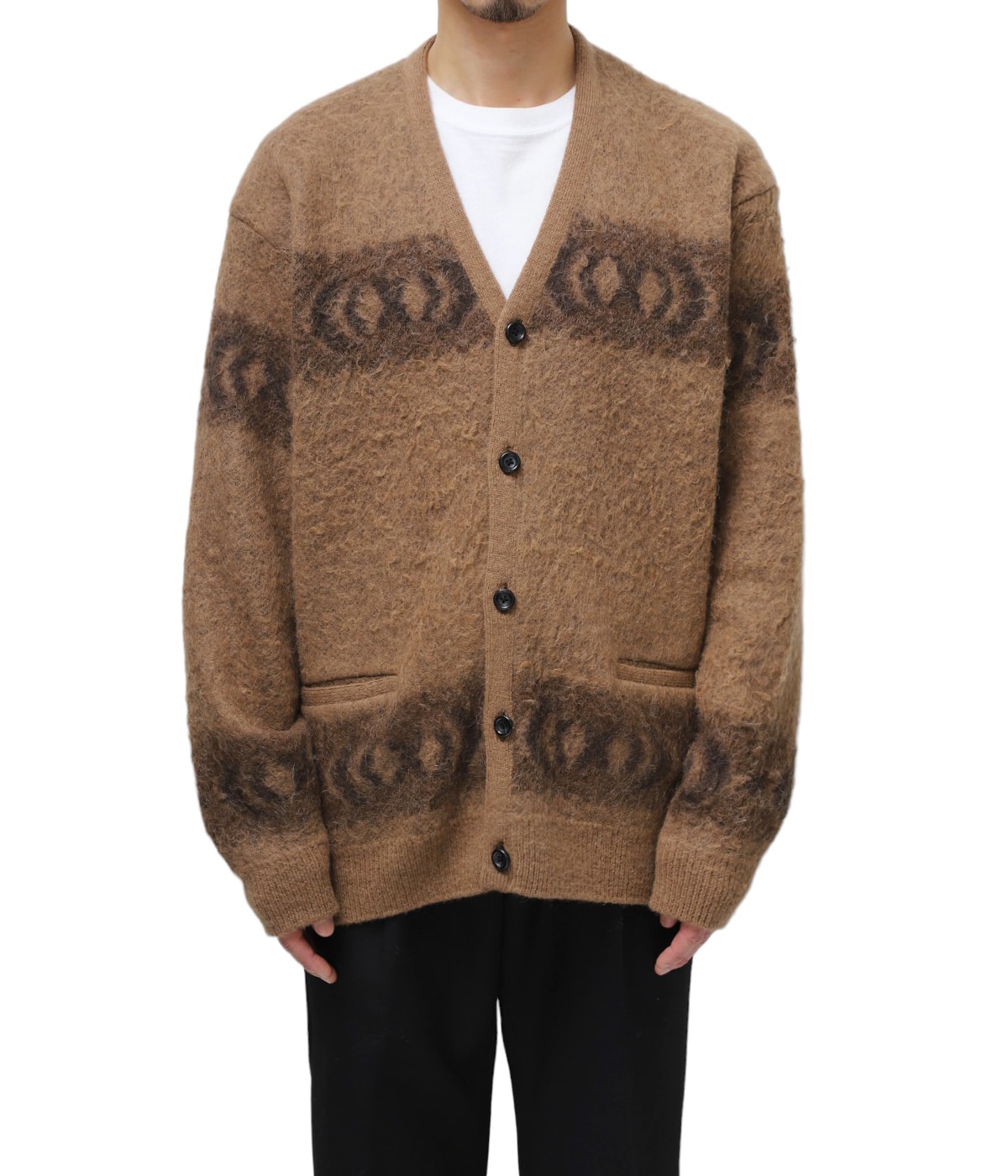 AUBERGE オーベルジュKURT MOHAIR CARDIGAN サイズ44 AUBERGE オーベルジュ KURT カーディガン サイズ44