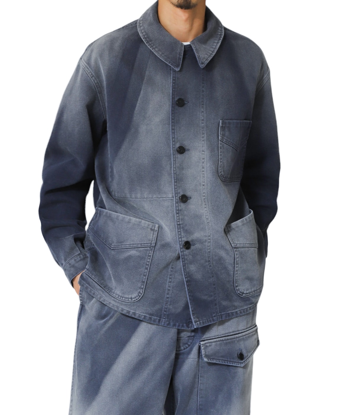 alorsアローブルゾン【Gabi-ガビ-】ブラウンCaban ブルゾン NO．216 CORDUROY PUFFER