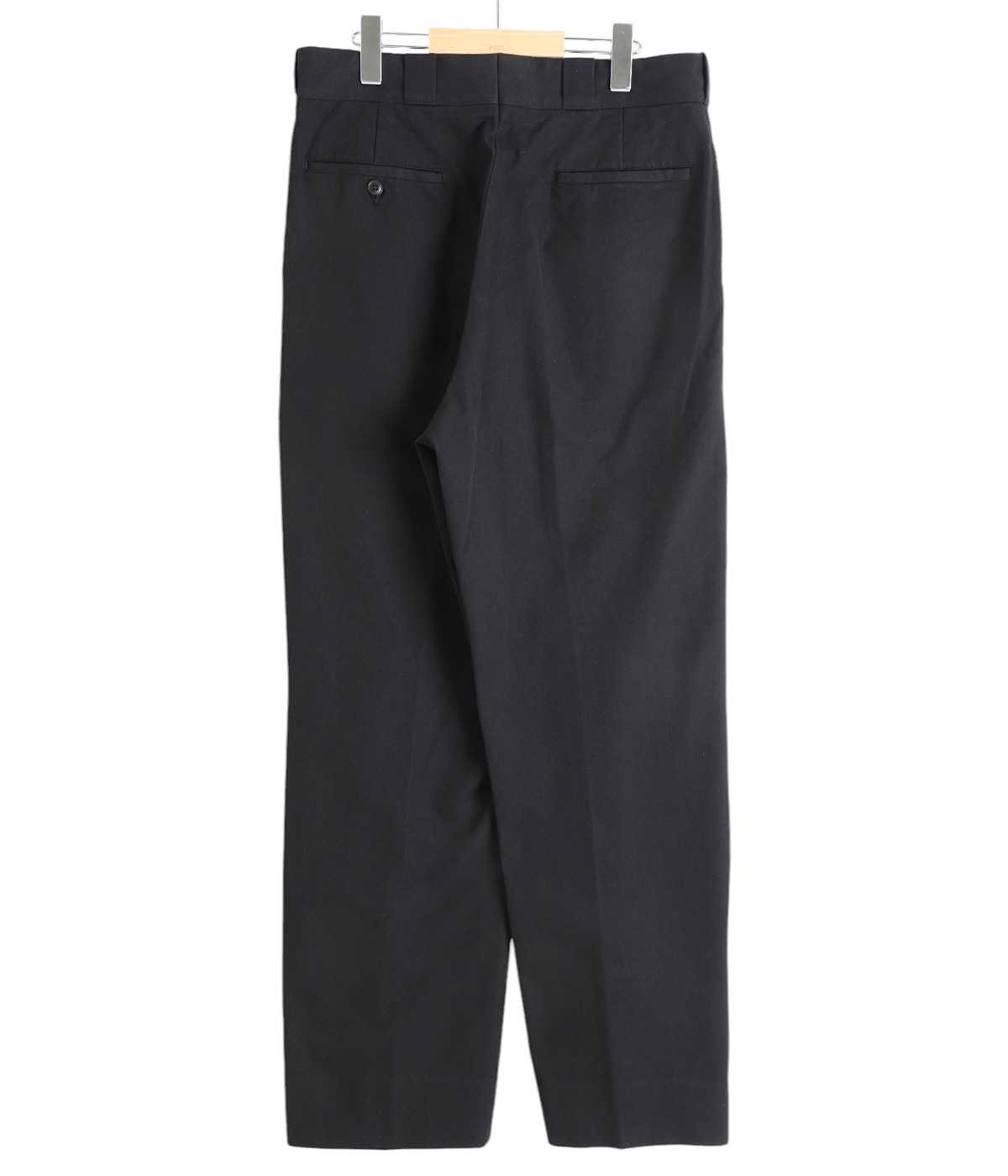 comoli 25SS ポストワークツイル パンツ B01-03006 COMOLI | ポストワークツイルパンツ（black）- BARD