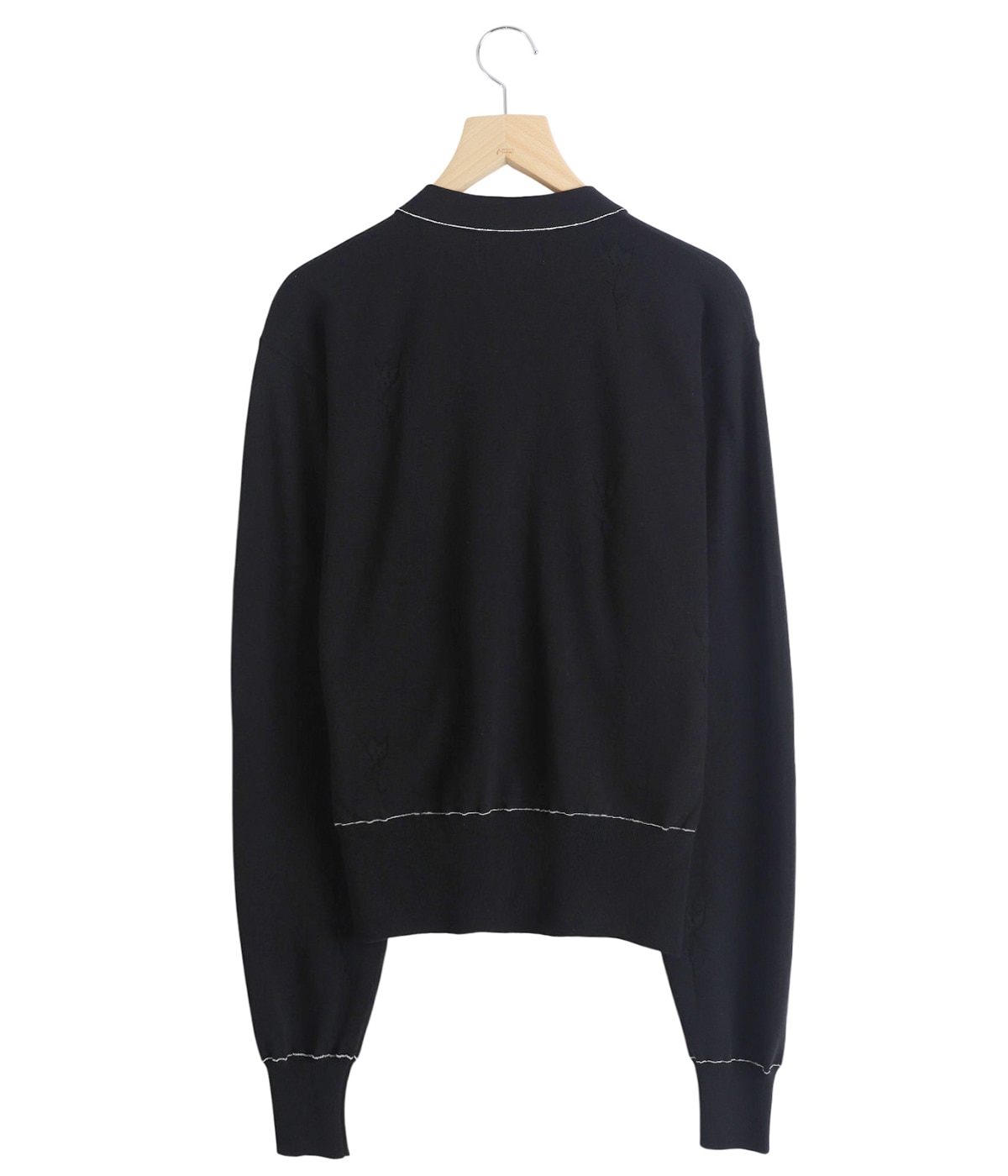 MASU 10 BUTTONS CARDIGAN ブラック サイズ44 MASU(エムエーエスユー)のMB 10 BUTTONS CARDIGAN BLACKの通販