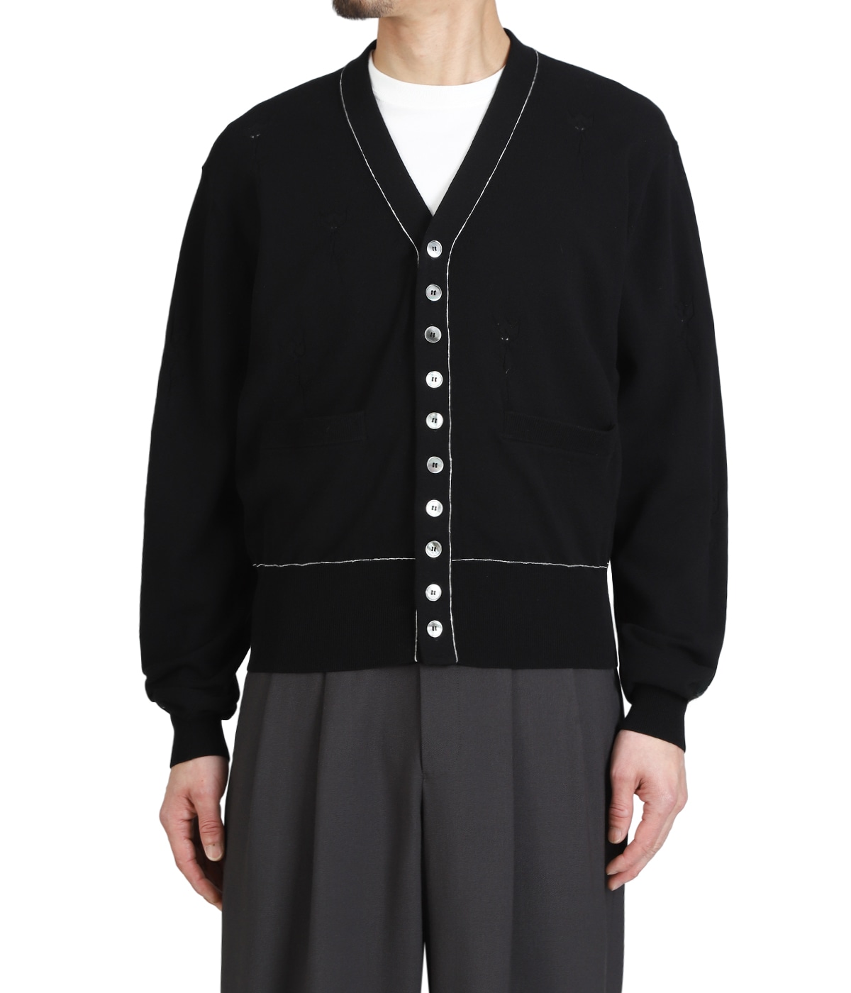 MASU カーディガン MASU(エムエーエスユー) 10 BUTTONS CARDIGANカーディガンM25F9KN004