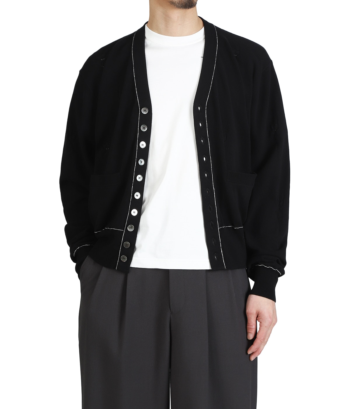 MB 10 BUTTONS CARDIGAN | MASU(エムエーエスユー) / トップス