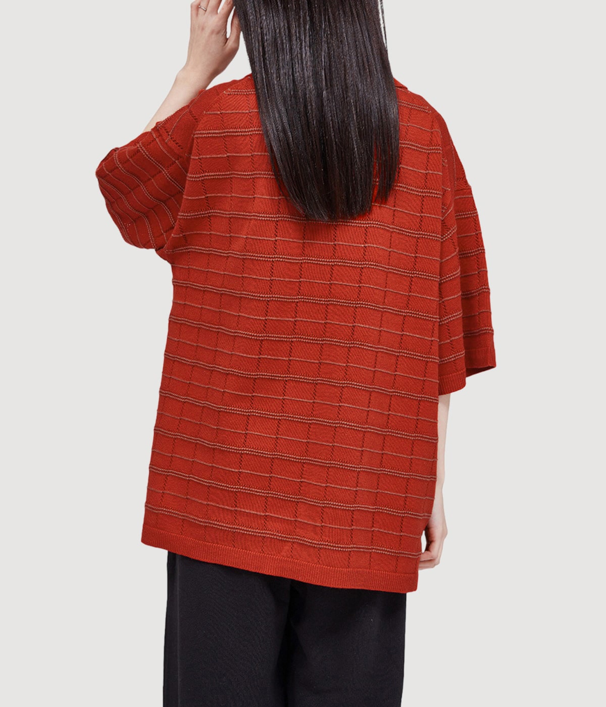 model（164cm） 着用サイズ：M