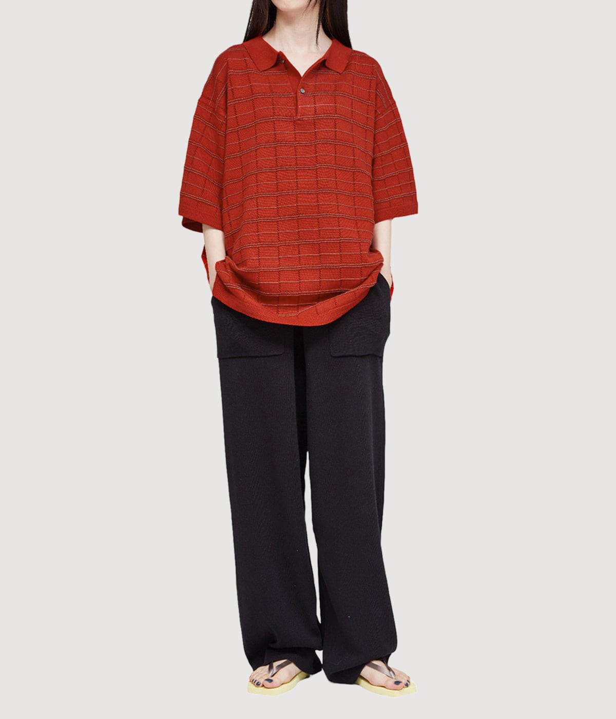 model（164cm） 着用サイズ：M