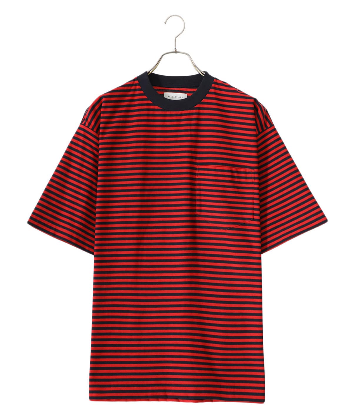 BORDER S/S POCKET TEE