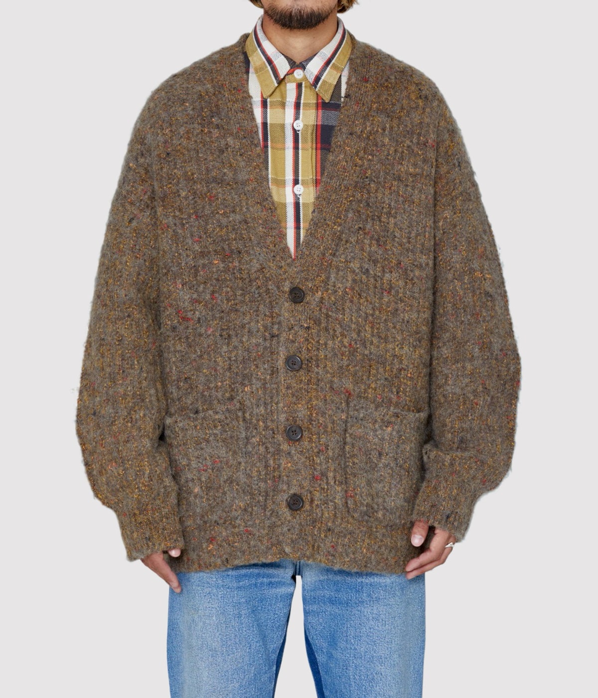 V/N SHAGGY NEP CARDIGAN | BALLAST ARK(バラストアーク) / トップス