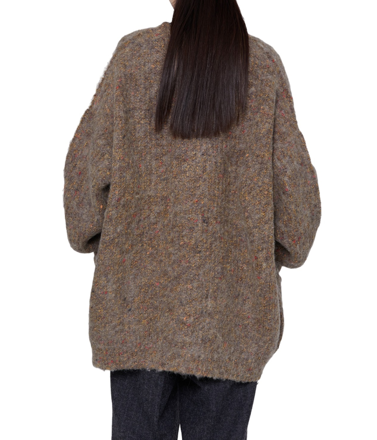 V/N SHAGGY NEP CARDIGAN | BALLAST ARK(バラストアーク