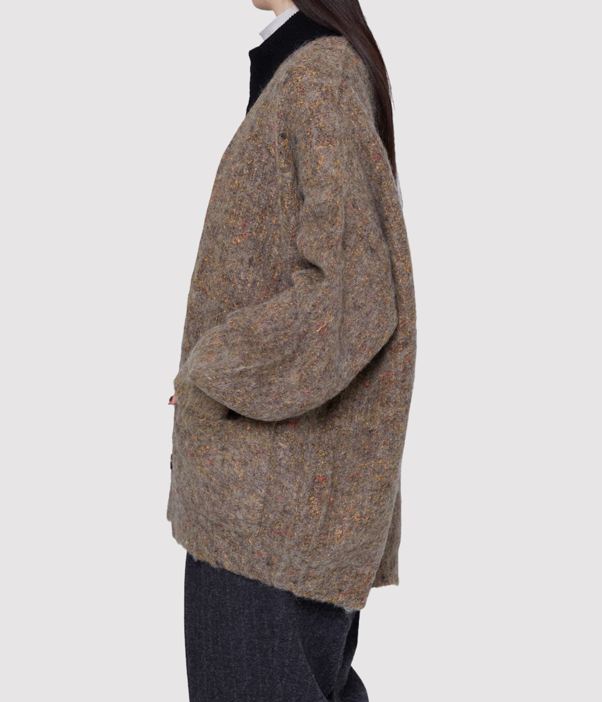 V/N SHAGGY NEP CARDIGAN | BALLAST ARK(バラストアーク) / トップス