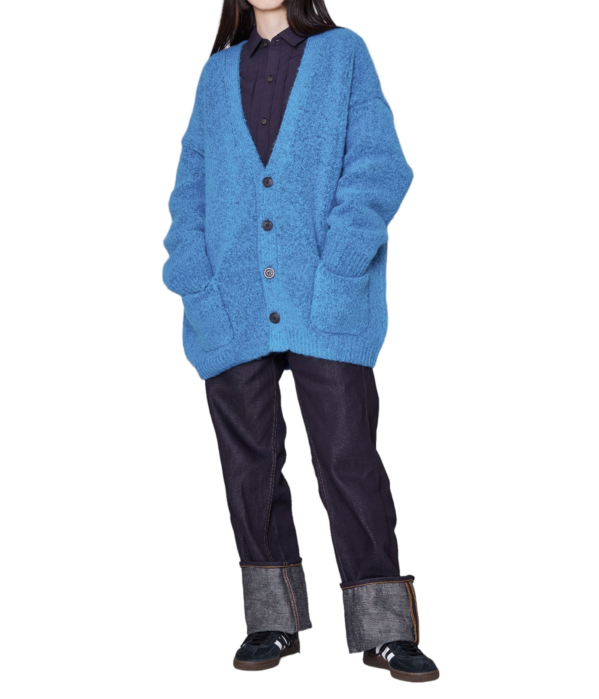V/N SHAGGY CARDIGAN | BALLAST ARK(バラストアーク) / トップス