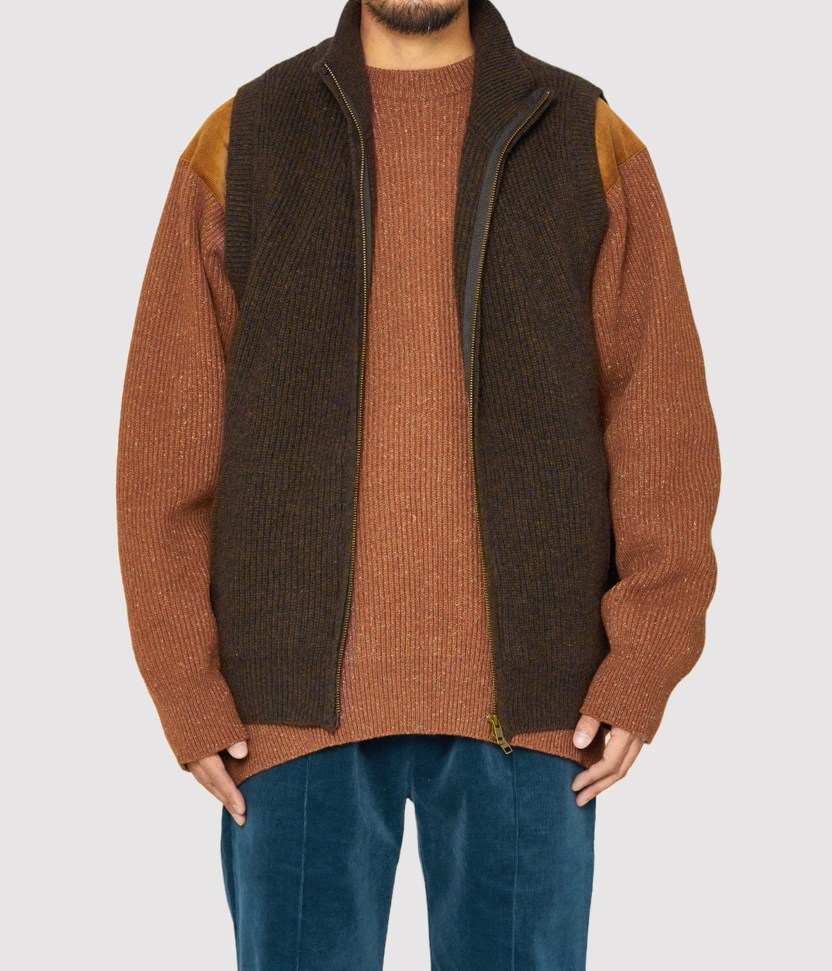 WOOL DRIVERS VEST | BALLAST ARK(バラストアーク) / トップス ベスト