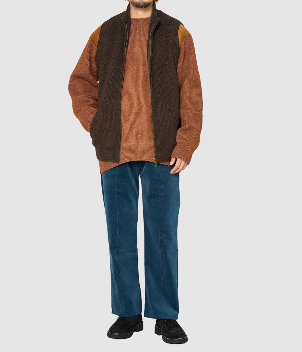 WOOL DRIVERS VEST | BALLAST ARK(バラストアーク) / トップス ベスト