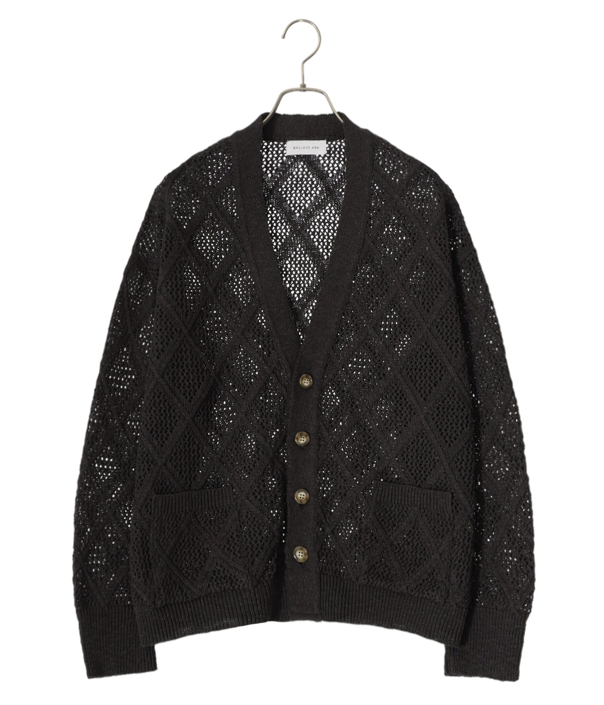 トップス BALLAST ARK MESH CARDIGAN DAIYA MESH CARDIGAN | BALLAST ARK(バラストアーク) / トップス