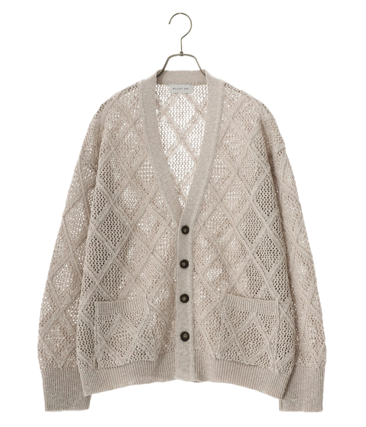 トップス BALLAST ARK MESH CARDIGAN DAIYA MESH CARDIGAN | BALLAST ARK(バラストアーク) / トップス