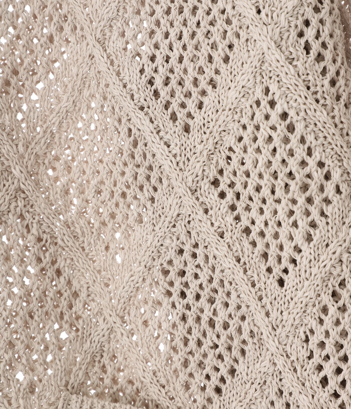 DAIYA MESH CARDIGAN | BALLAST ARK(バラストアーク) / トップス