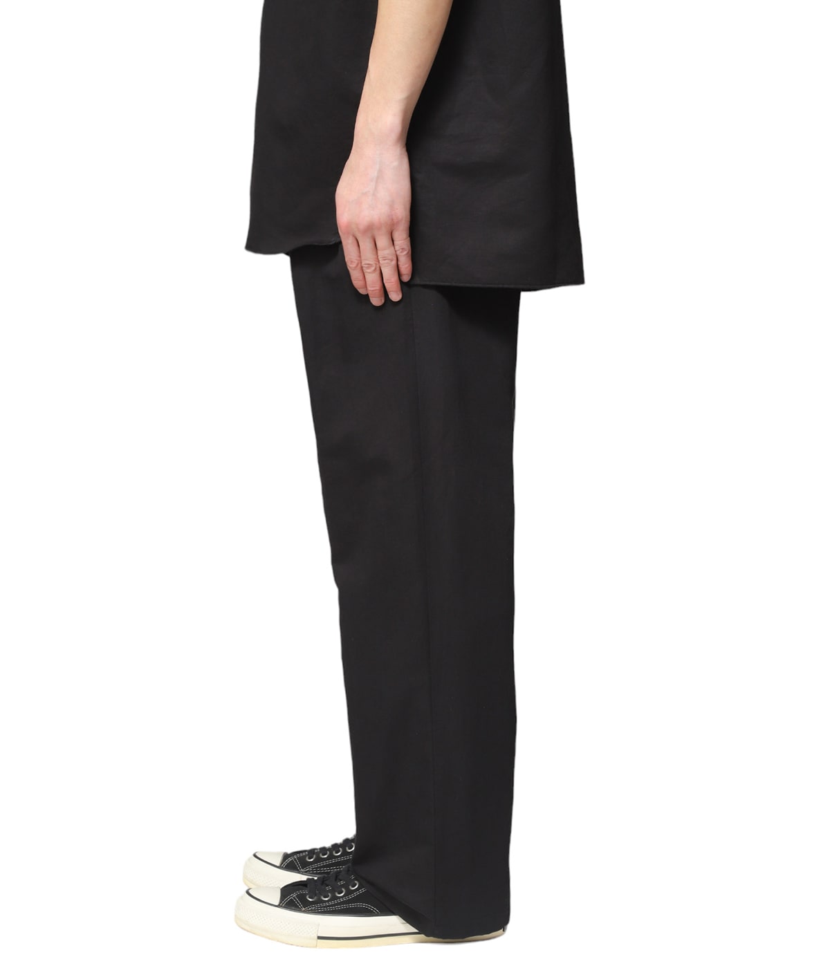 COTTON LINEN 2TUCK EASY PANTS | BALLAST ARK(バラストアーク