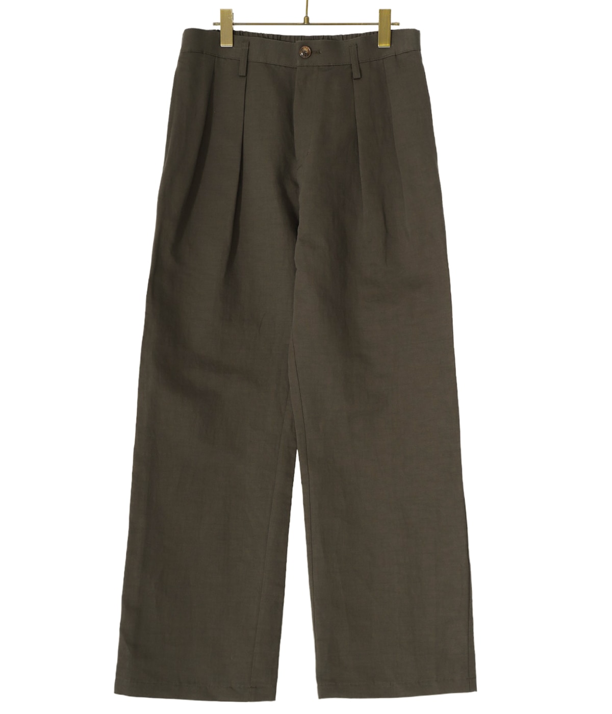 COTTON LINEN 2TUCK EASY PANTS | BALLAST ARK(バラストアーク