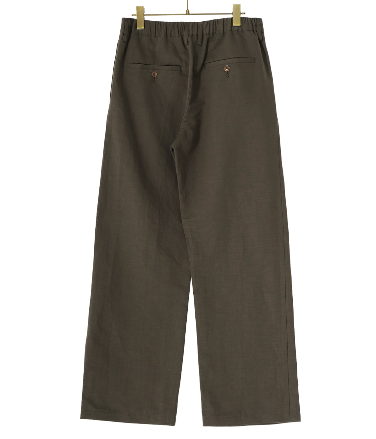 COTTON LINEN 2TUCK EASY PANTS | BALLAST ARK(バラストアーク