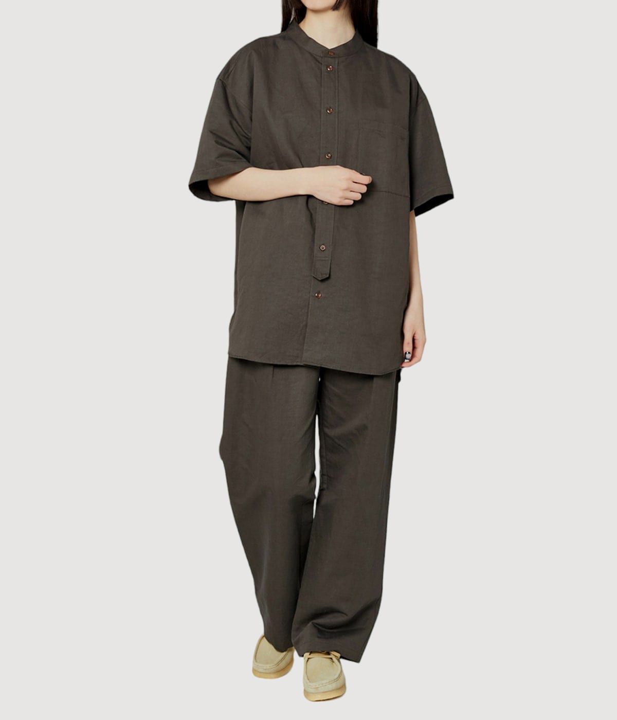 model（164cm） 着用サイズ：M