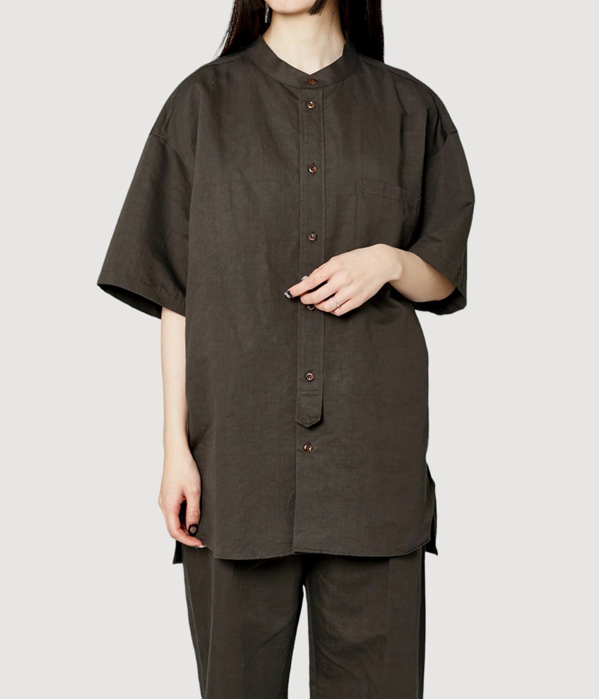 model（164cm） 着用サイズ：M