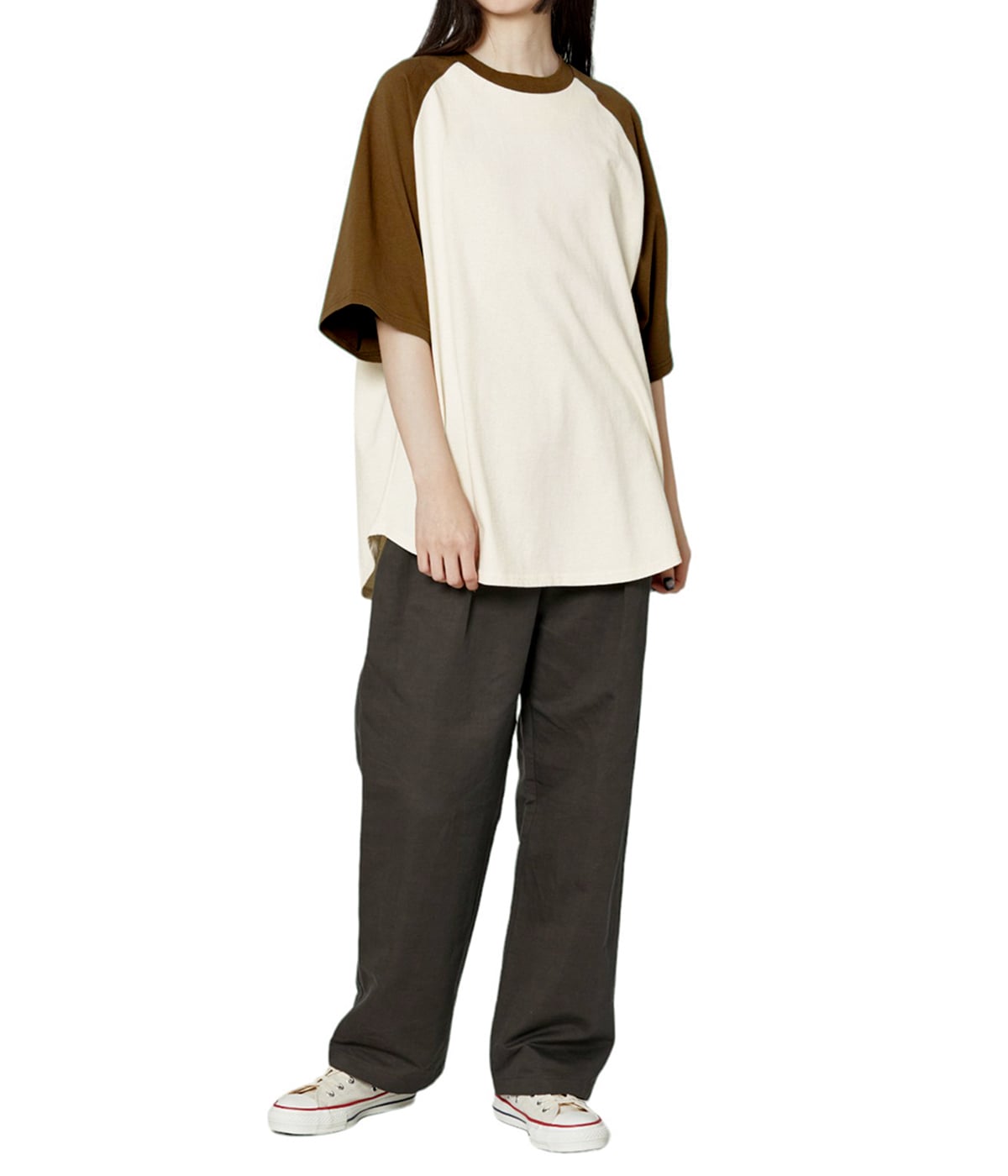 model（164cm） 着用サイズ：M