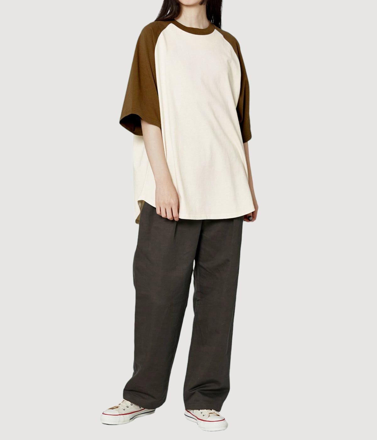 model（164cm） 着用サイズ：M