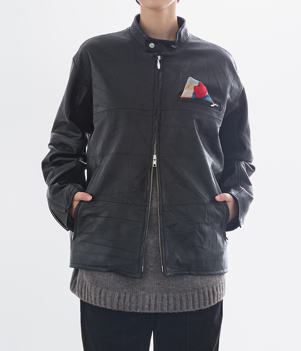 model（166cm） 着用サイズ：M