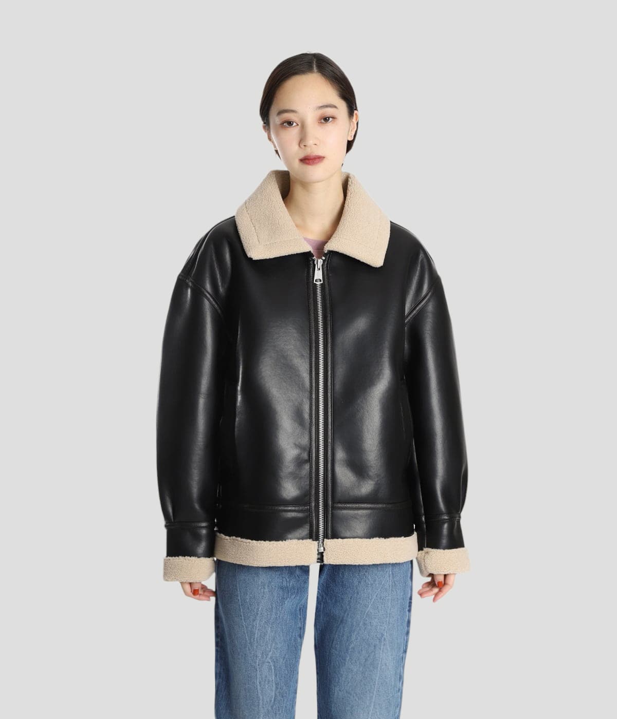 model（166cm） 着用サイズ：M