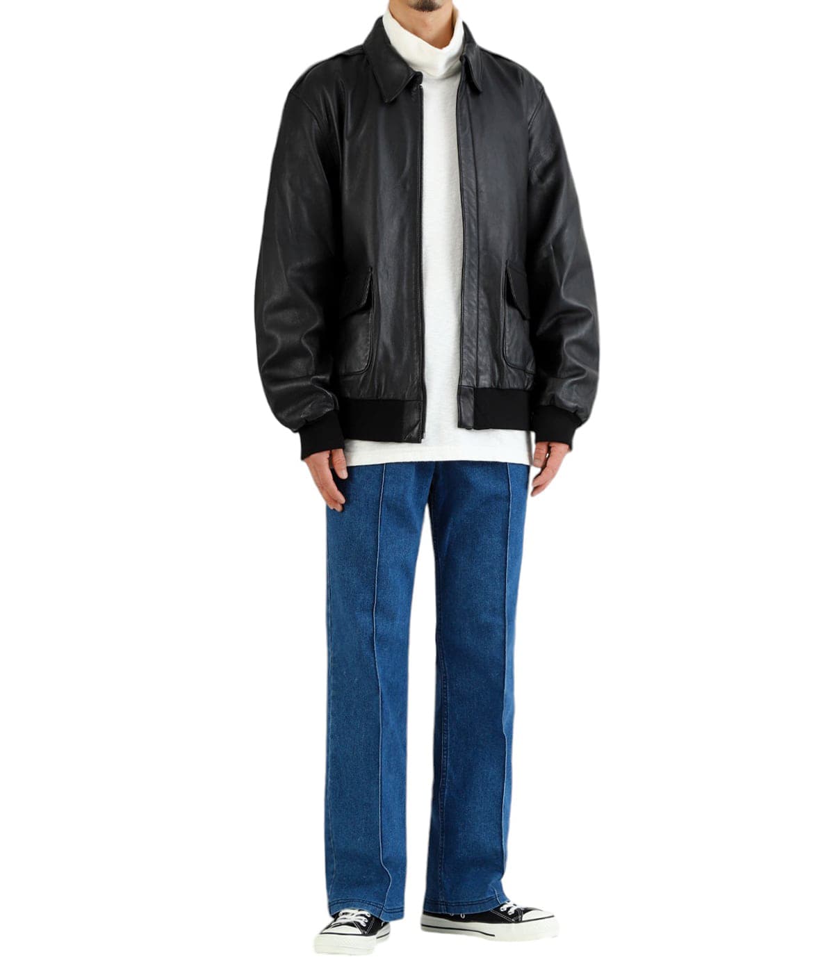 【新品】BALLAST ARK フェイクレザージャケット A-2 SHEEPSKIN JKT | BALLAST ARK(バラストアーク) / アウター