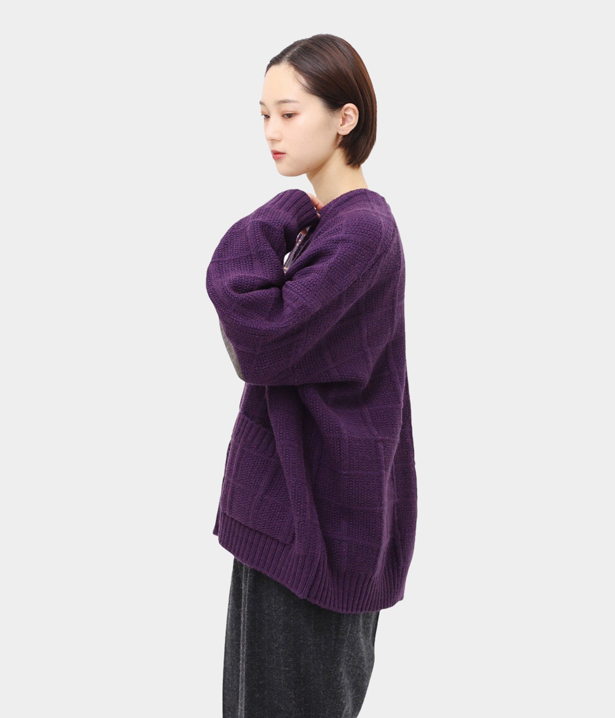 model（166cm） 着用サイズ：M