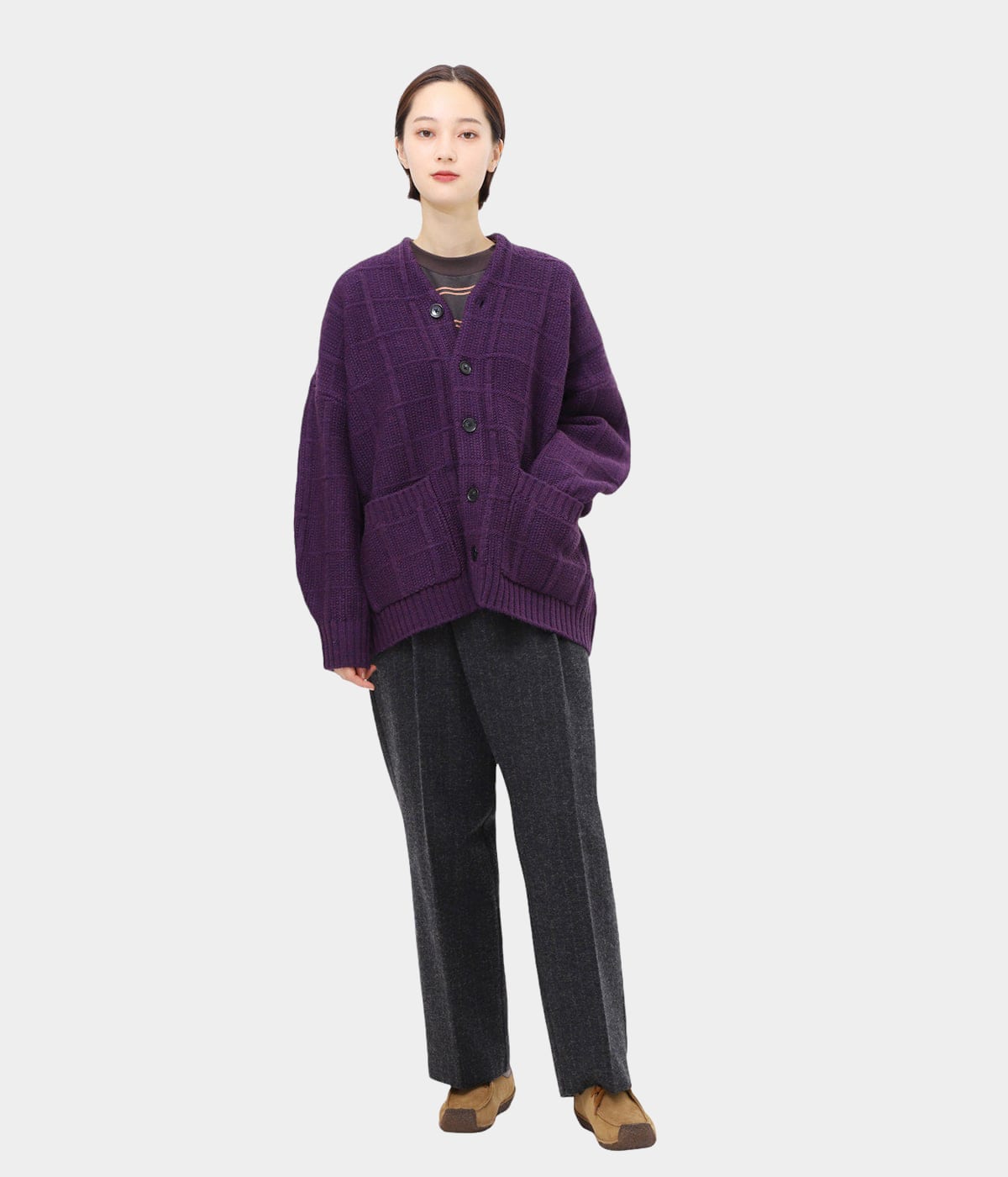 model（166cm） 着用サイズ：M